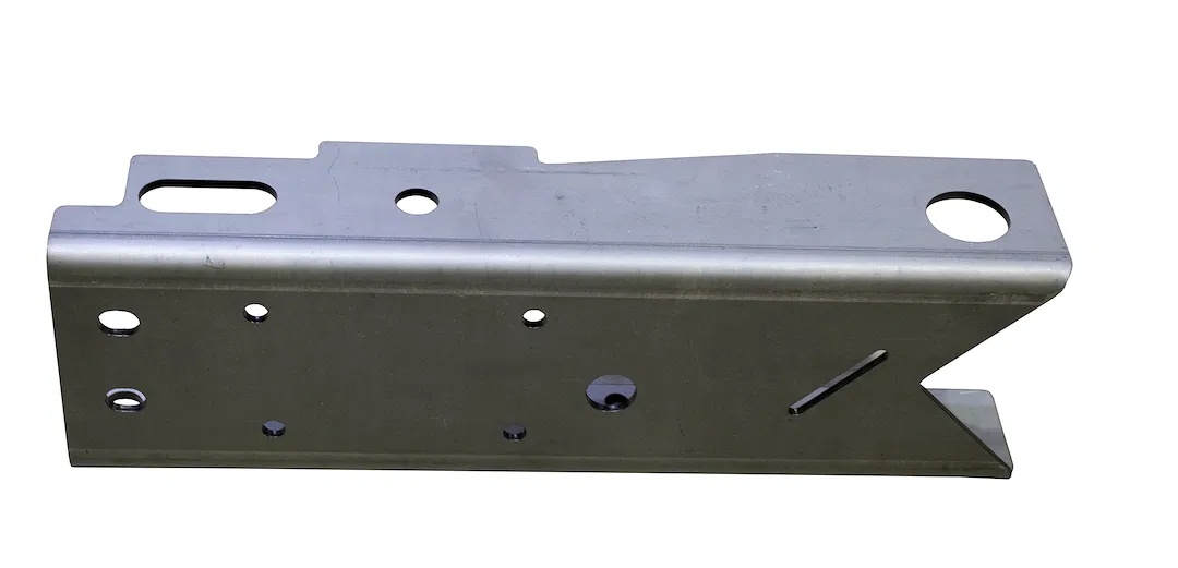 RB7319L – KENTROL Replacement Frame Section, Left Rear Frame Section Raw 3/16 Inch Steel Welding Req - view 2
